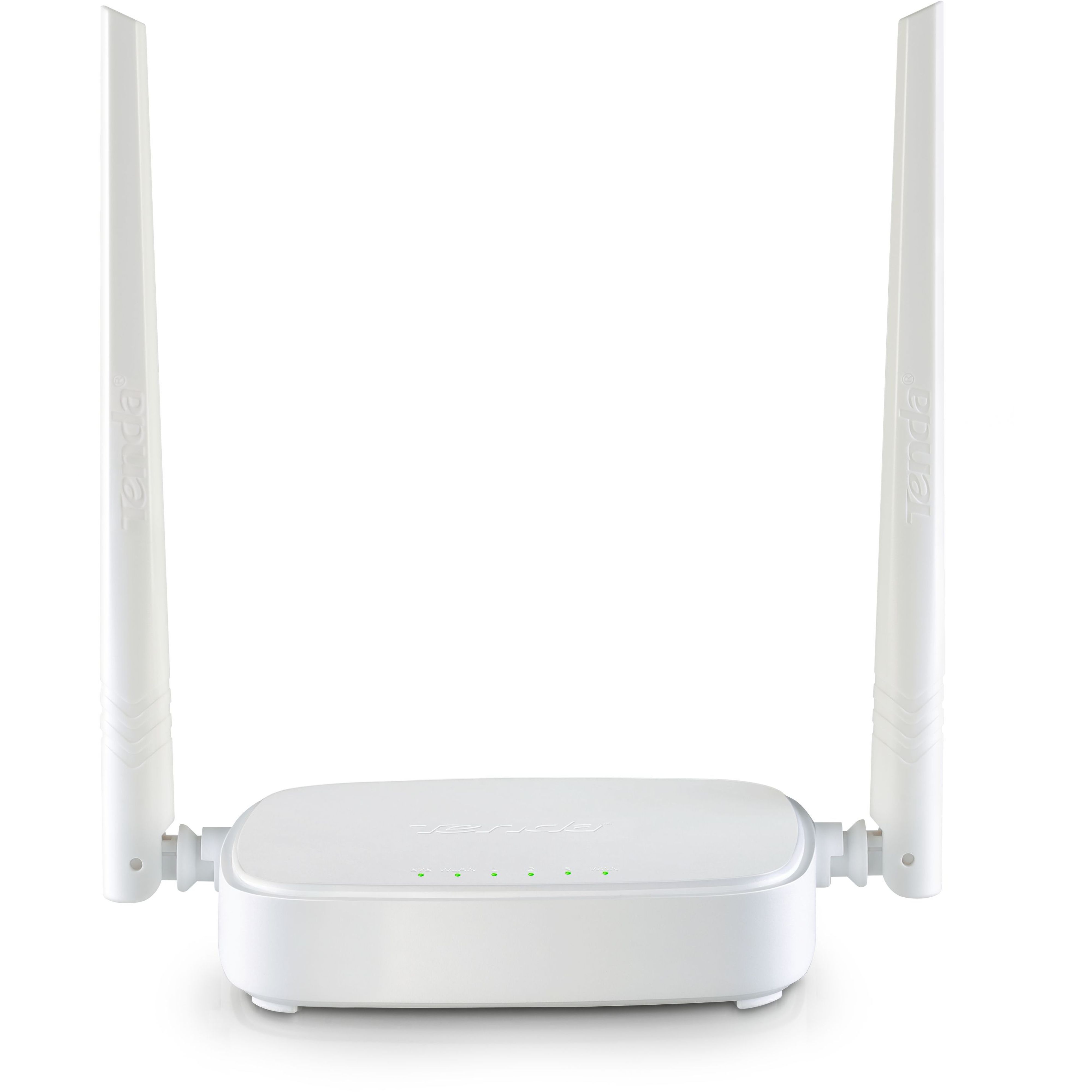 TENDA N301 Wi-Fi маршрутизатор стандарта N300, 2 внешние антенны 5dBi, 1-port 10/100Mbps WAN, 3-ports 10/100Mbps LAN