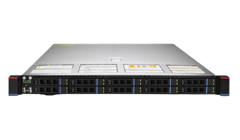 Серверная платформа/ Gooxi SR101-D10R 1U, 2x Socket SP3 ; 32x DDR4; 10x 2.5" SATA/SAS ; 2х M.2 NVMe 2280 ; 2xPCIe 4.0x16; OCP3.0 ; 2x1GbE i350; IPMI ; RAIL; 2x1300W (EU power cables)