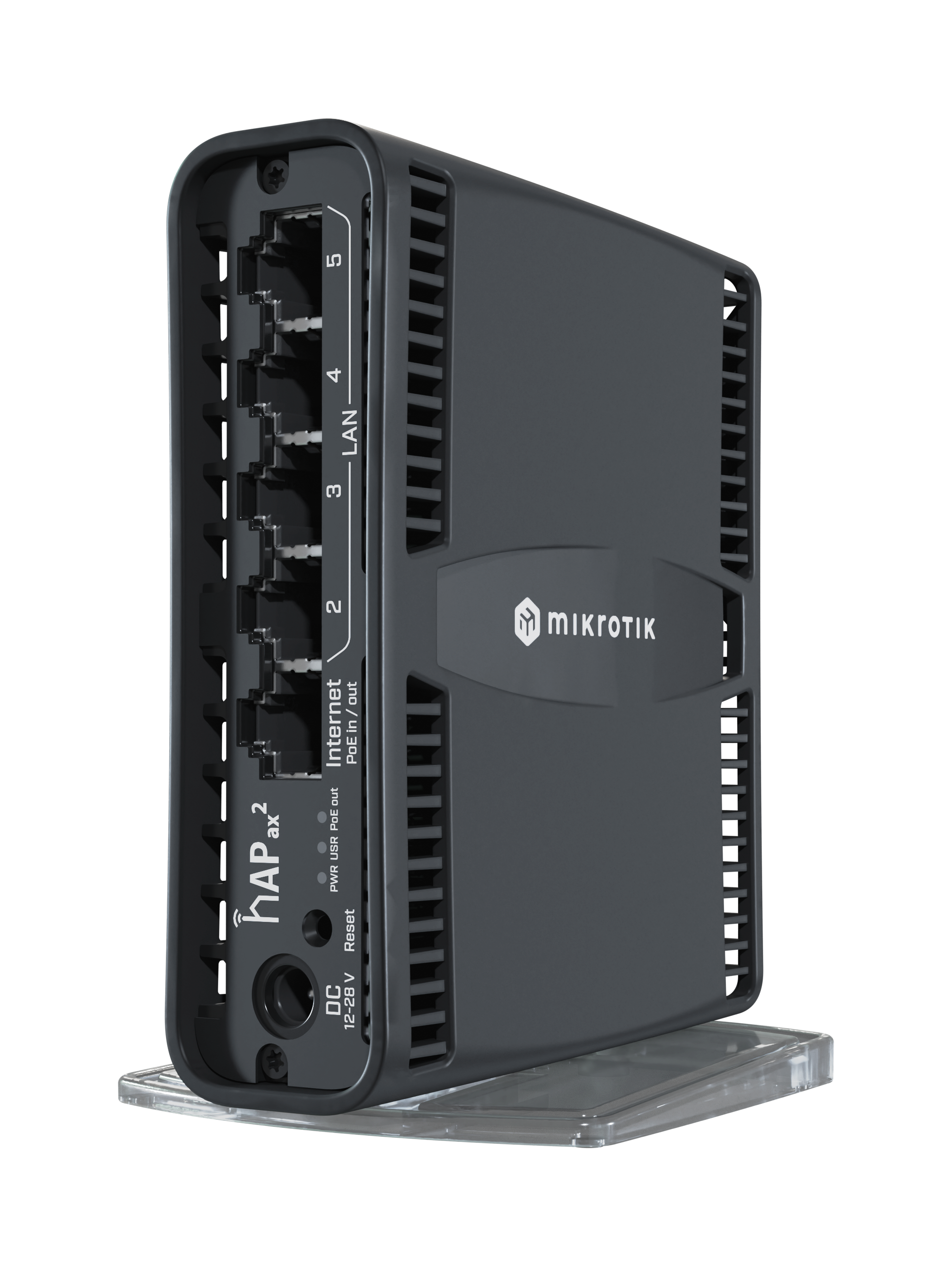 MikroTik C52iG-5HaxD2HaxD-TC hAP ax2 Маршрутизатор WIFI6, 2.4+5Ghz, 5RJ45 1Gbit, 1 POE