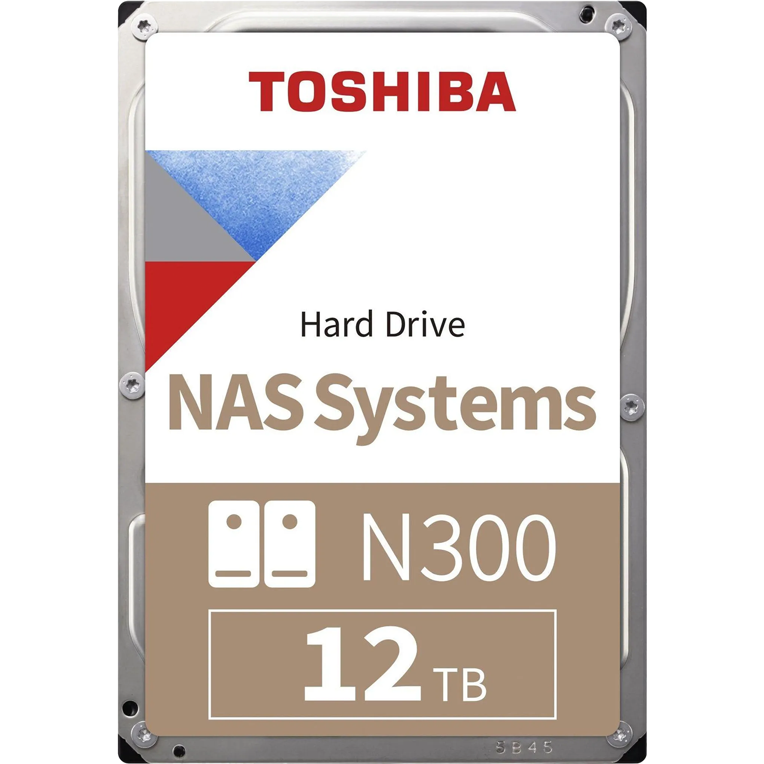 Жесткий диск/ HDD Toshiba N300 NAS SATA3 3.5" 12TB 7200 512Mb 6Gb/s 1 year warranty (replacement ST12000VN0008, WD120EFGX, WD120EFBX, WD101EFBX)
