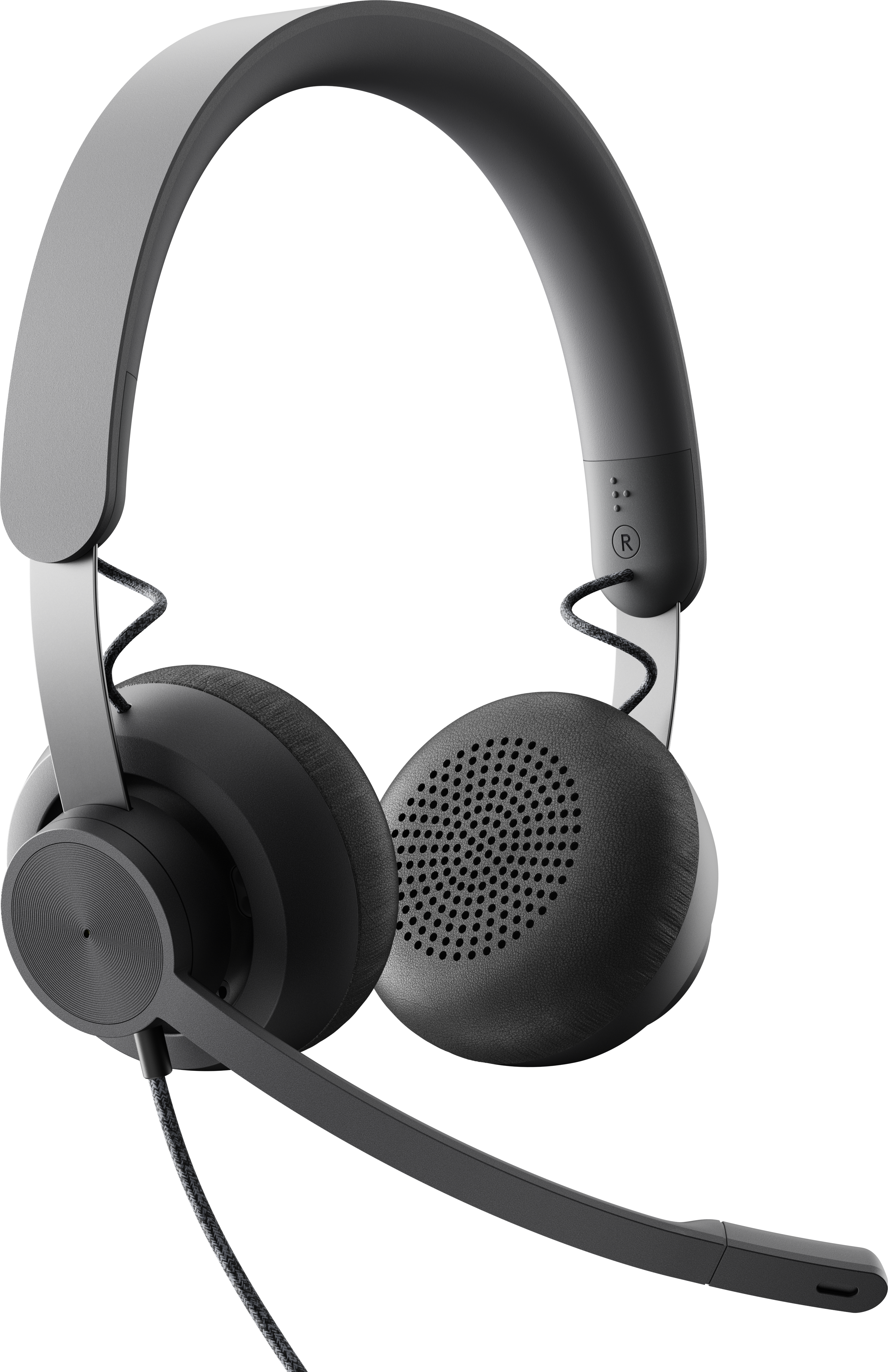 Гарнитура/ Logitech Headset Zone Wired UC Graphite