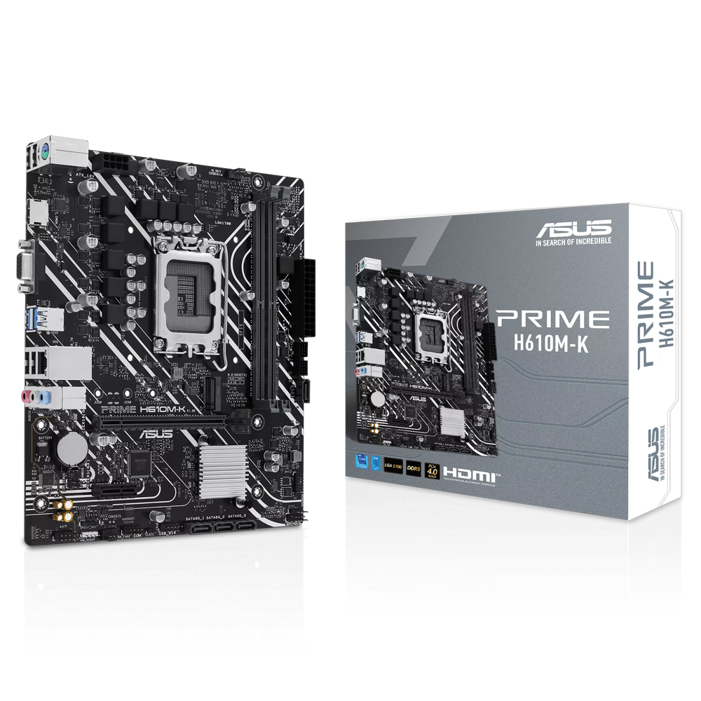 ASUS Материнская плата/ PRIME H610M-K — Материнские платы
