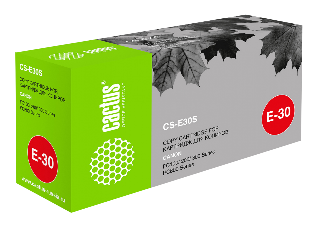 CACTUS E-30 Картридж (CS-E30S) для FC100/200/300 Series/PC800 Series (4000 стр.)
