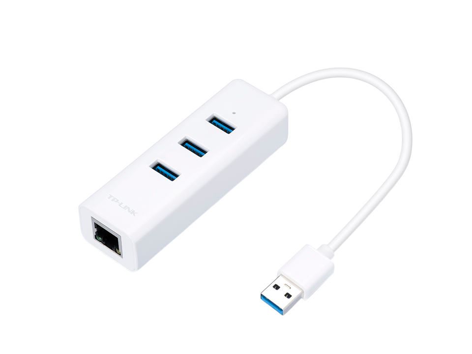 TP-Link UE330 3-портовый концентратор и гигабитный адаптер USB 3.0