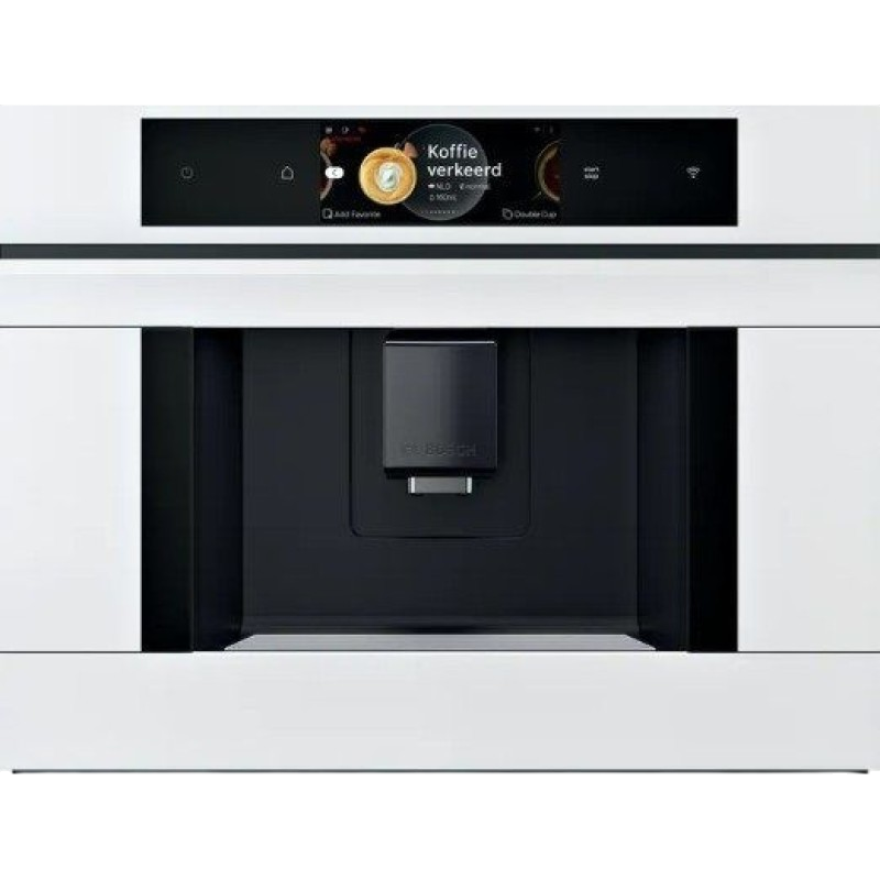 Встраиваемая кофемашина с ф-ей Home Connect, белый, 20 бар, 1500 Вт, дисплей, 9 рецептов,One Touch