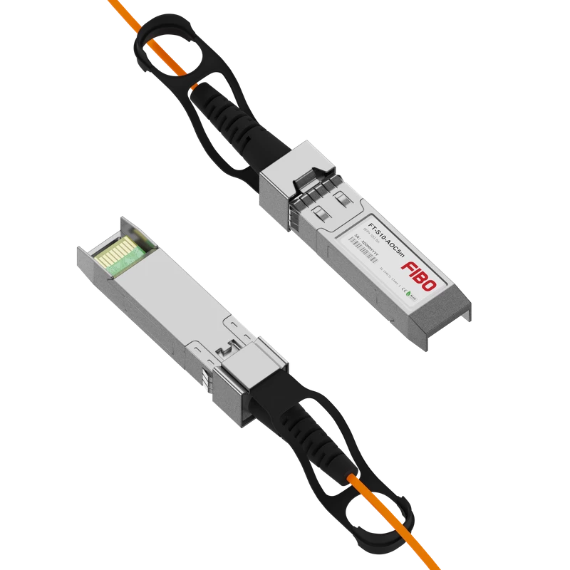Кабель/ FIBO FT-S10-AOC5m SFP+ AOC модуль, оптический кабель, 5 метров