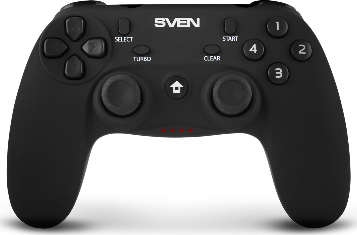 Беспроводной геймпад Sven GC-3050 (13 кл. 2 стика, D-pad, Soft Touch, PC/PS3/Android/Xinput)