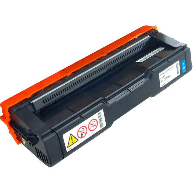 Ricoh Картридж тип SP C310HE, Cyan Aficio SP C242SF/C242DN (407637)