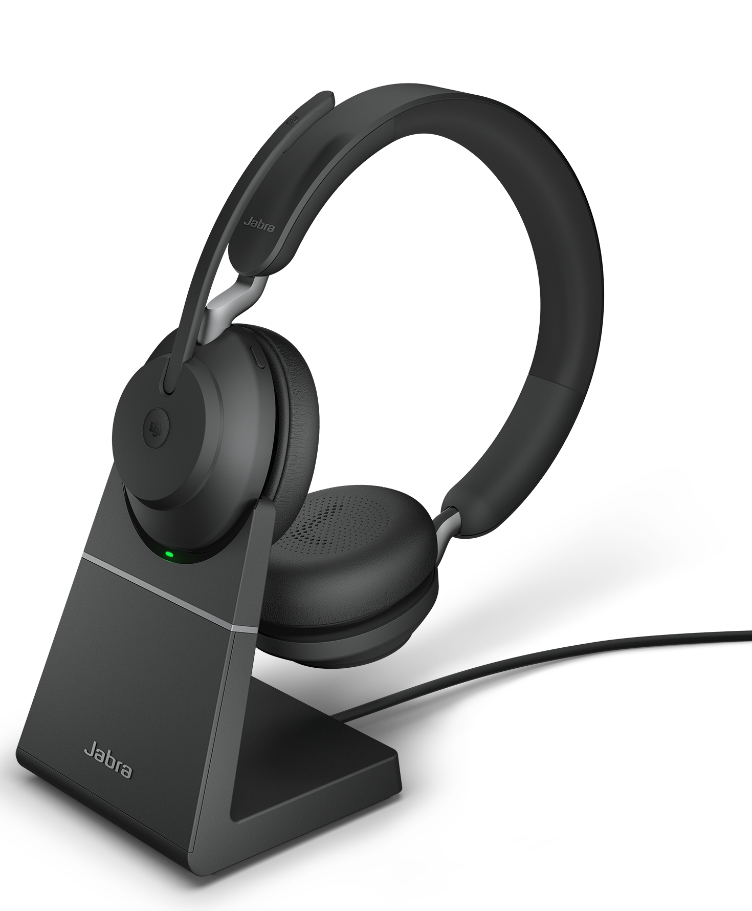 Гарнитура беспроводная/ Jabra Evolve2 65, Link380c MS Stereo Stand Black