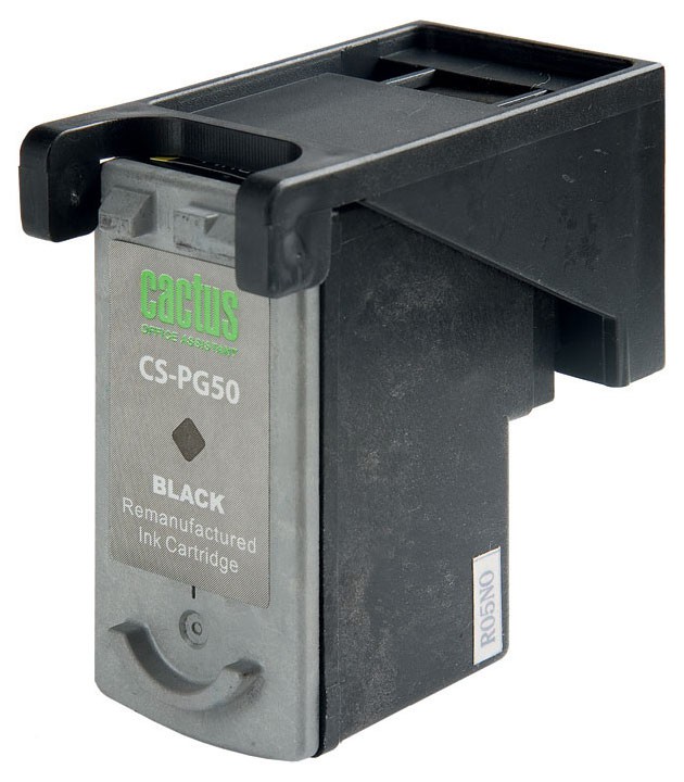 -/ Картридж струйный Cactus CS-PG50 черный (18мл) для Canon Pixma MP150/MP160/MP170/MP180/MP450/MP460/i