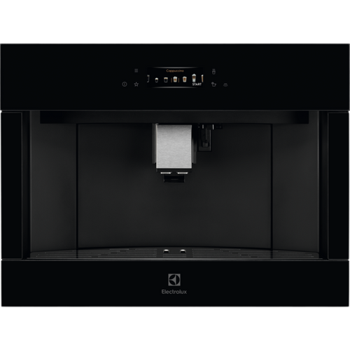 Встраиваемая кофемашина ELECTROLUX/ Кофе-машина автоматическая, сенсорное управление, цвет черный