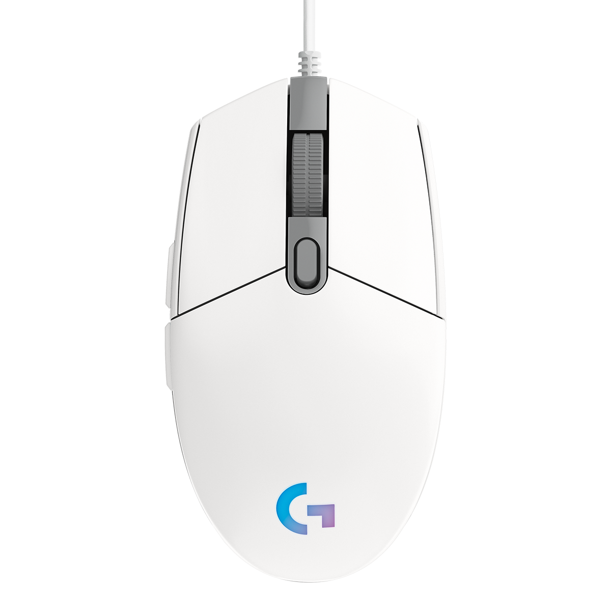 Мышь/ Logitech Mouse G102 LightSync White Gaming