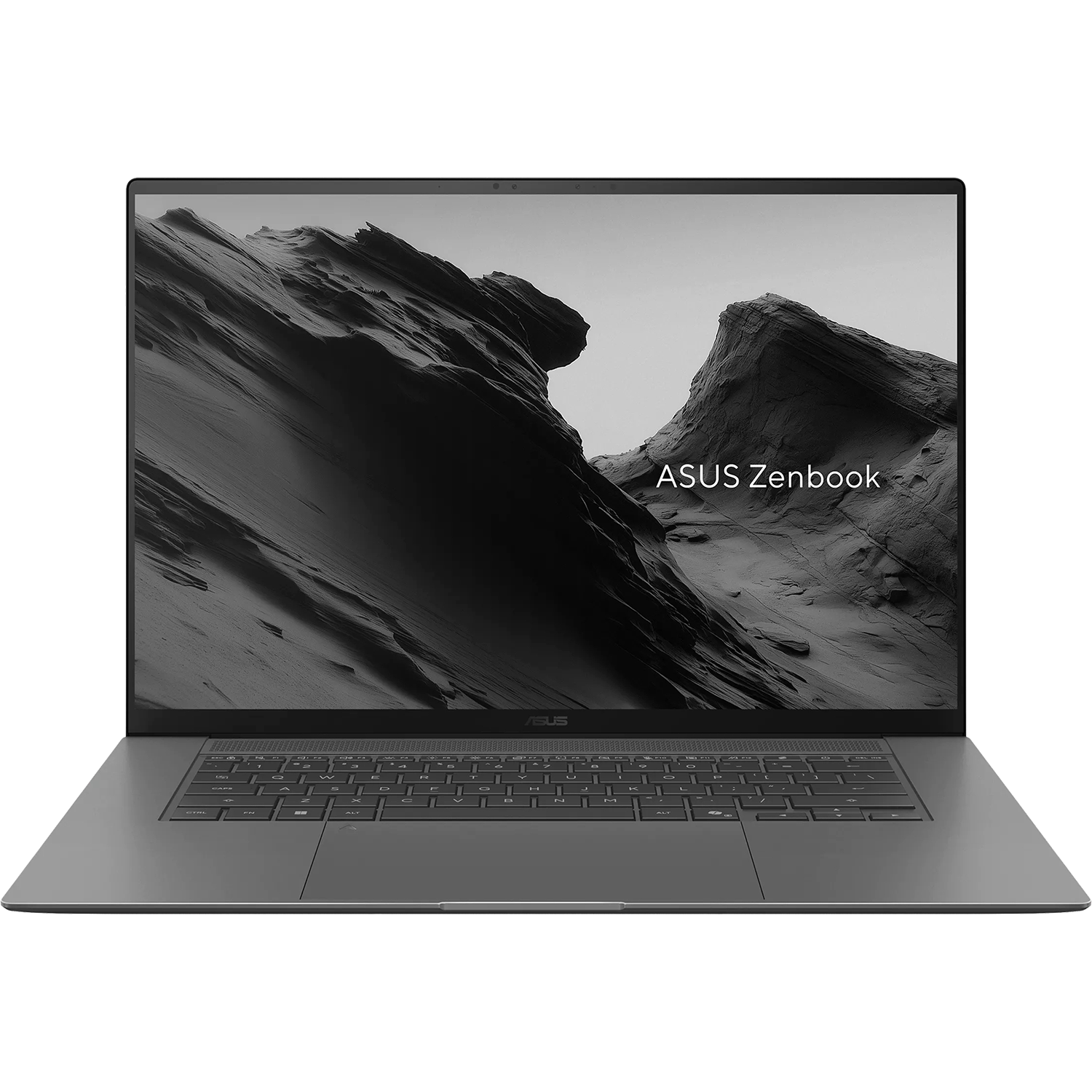 Ноутбук/ ASUS UM5606GA-SS261W 16"(2880x1800 OLED)/AMD Ryzen AI 9 465(2Ghz)/32768Mb/2TbPCISSDGb/noDVD/Int:AMD Radeon/Cam/BT/WiFi/83WHr/war 1y/1.5kg/Antrim Gray/Win11Home + алюм корп; +чехол
