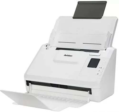 AD340GN Документ-сканер, цветной, двусторонний, 40 стр./мин, ADF 50, A4, USB 3.2, Ethernet, нагрузка 8000 стр./день/ AD340GN, Document scanner, A4, duplex, 40 ppm, ADF 50, USB 3.2, Ethernet