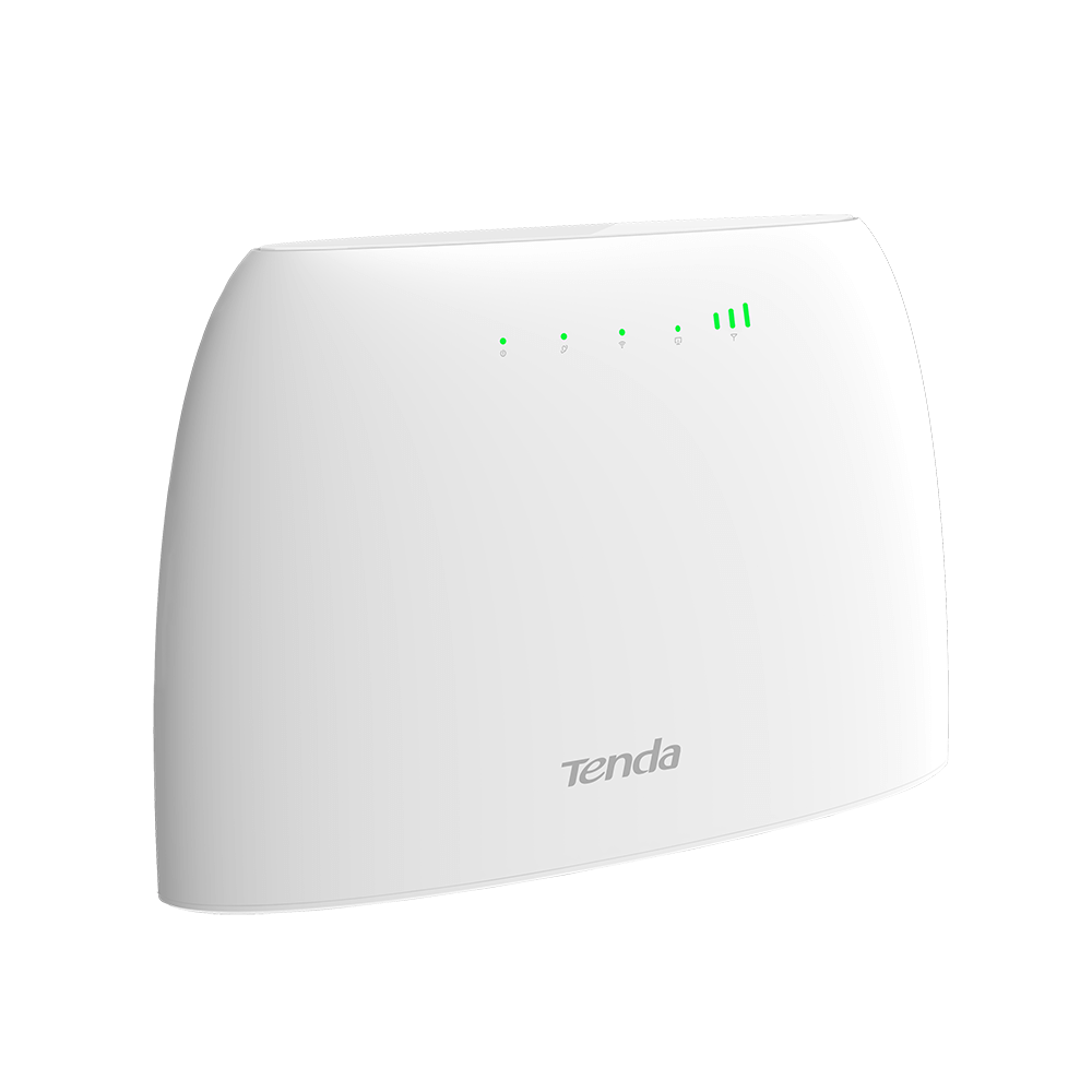 TENDA 4G03 Wi-Fi 4G+ LTE маршрутизатор стандарта N300, 1-port 10/100Mbps LAN/WAN, 1-port 10/100Mbps LAN, 1-Slot 2FF SIM Card