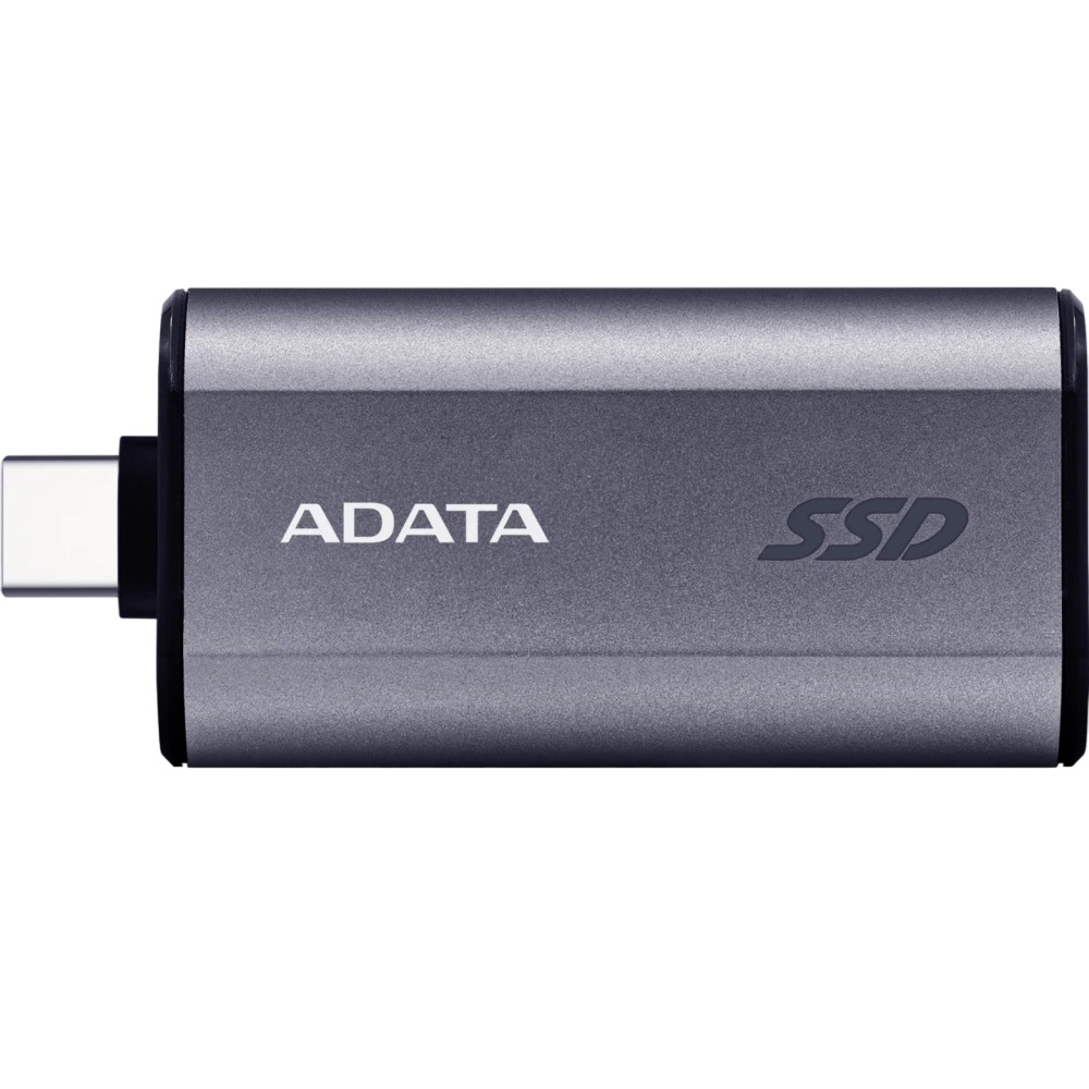 A-DATA Portable SSD 2TB A-DATA SC750, External, USB 3.2 Gen 2 Type-C, [R/W -1050/1000 MB/s] серый