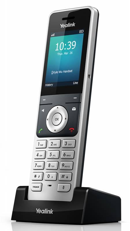 YEALINK W56H Беспроводной телефон (трубка), поддержка SIP, WAN, LAN