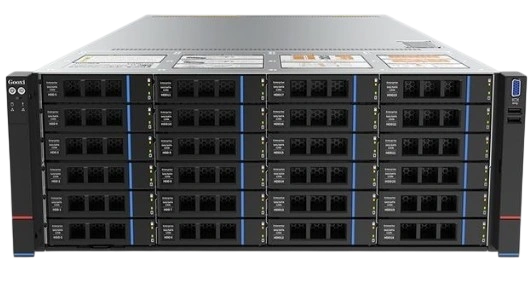 Серверная платформа/ Gooxi SL401-D36RE-G4 4u 36 bay platform with expander backplane, based on Intel Gen 4th; 2x 2.5" rear SAS/SATA; 2x 2.5" rear NVMe; 2*350W TDP 2xPCIe 4.0x16; 4xPCIe 4.0x8; 2x1300W psu RAIL kits; EU power cables