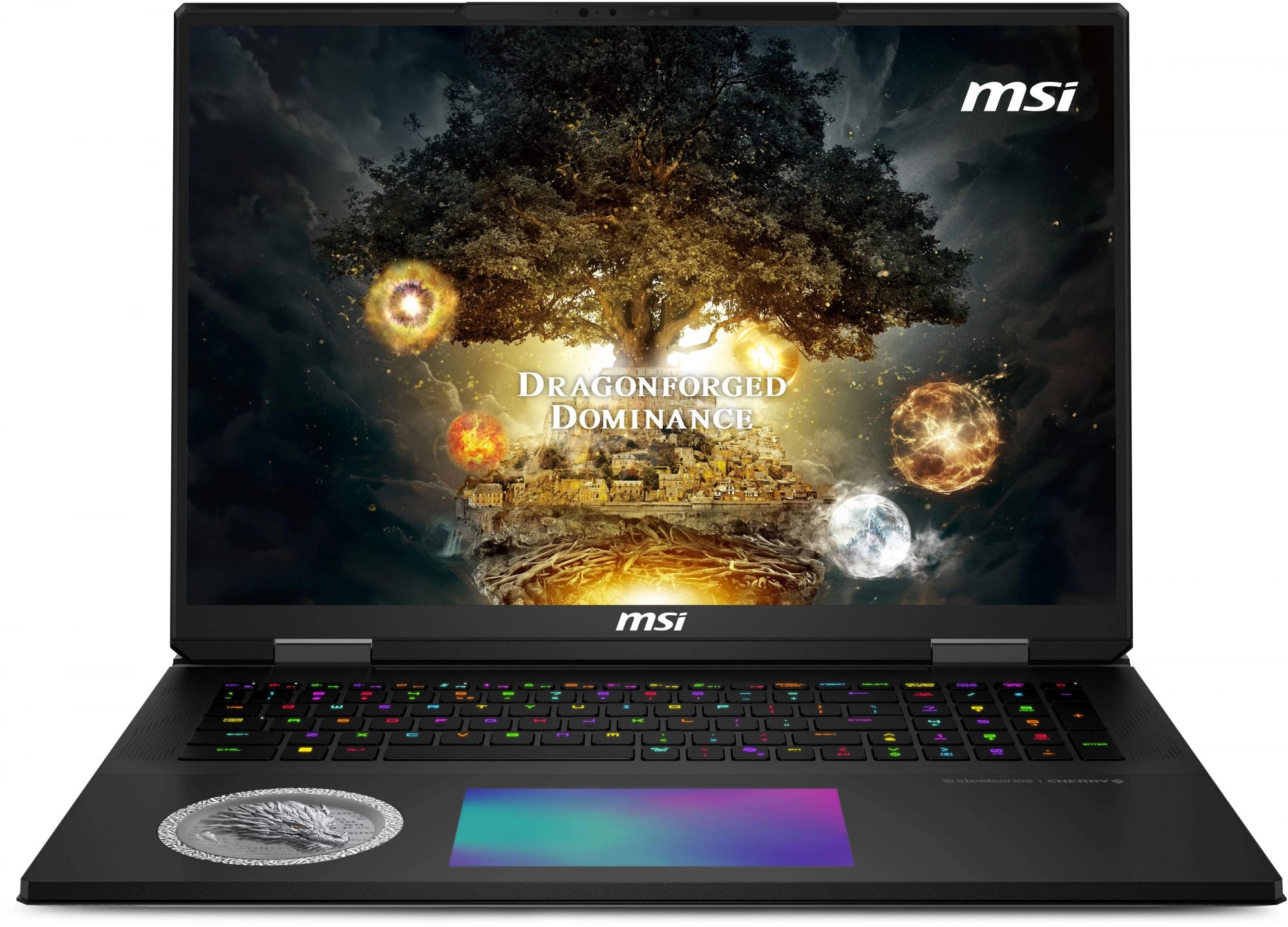 MSI Titan 18 HX Dragon Edition AI A2XWJG-205RU [9S7-1824A5-205] Black 18" {UHD+ Ul9 275HX/64Gb/SSD4Tb/RTX5090 24Gb/W11}
