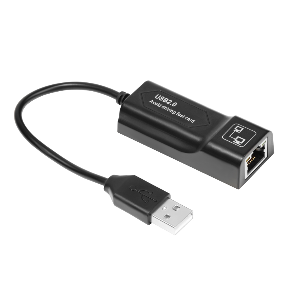GCR Конвертер-переходник USB 2.0 -> LAN RJ-45 Ethernet Card сетевой адаптер