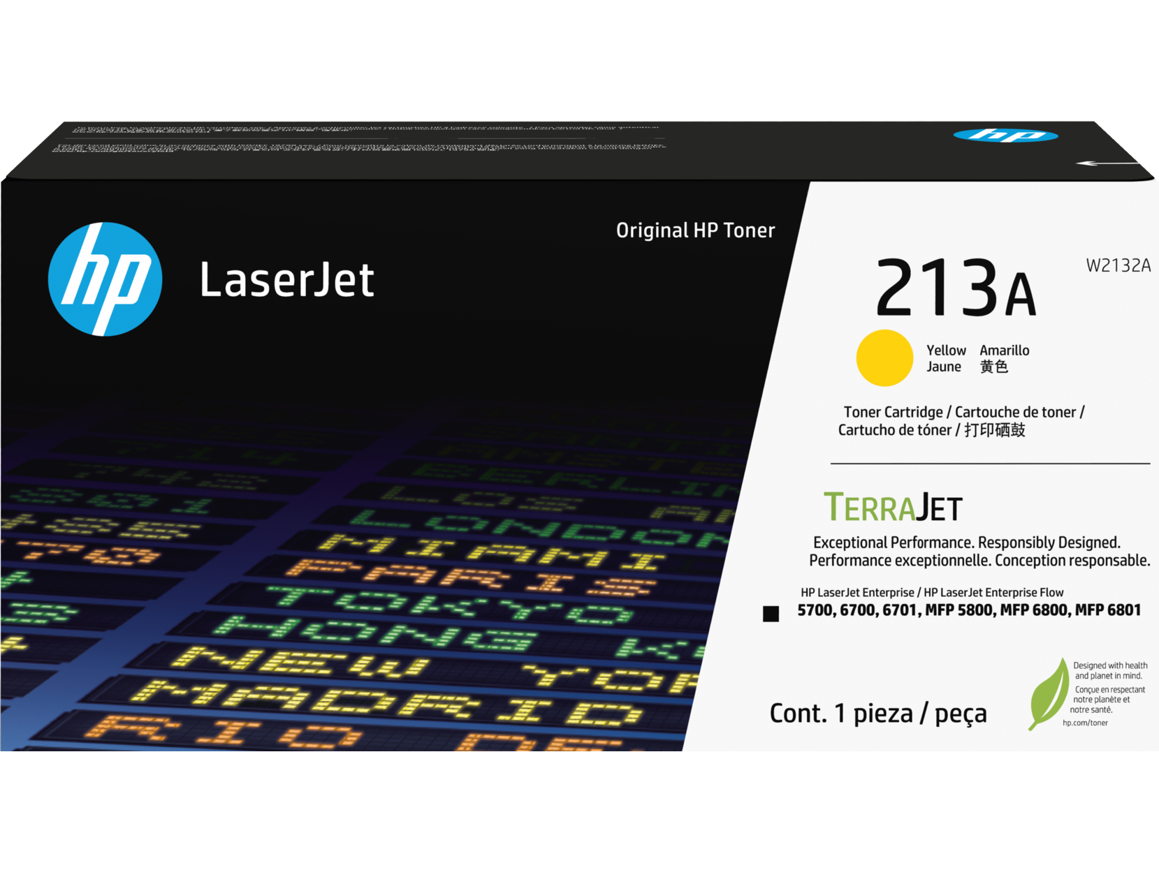 Тонер-картридж/ HP 213A Yellow Original LaserJet Toner Cartridge