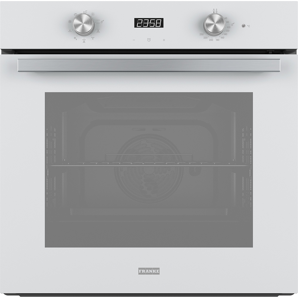 Духовой шкаф Franke FSM 86 H WH/ Best, Серия SMART, Электрический духовой шкаф, 60 см, 71л, 9 функций, цифровой дисплей, белый