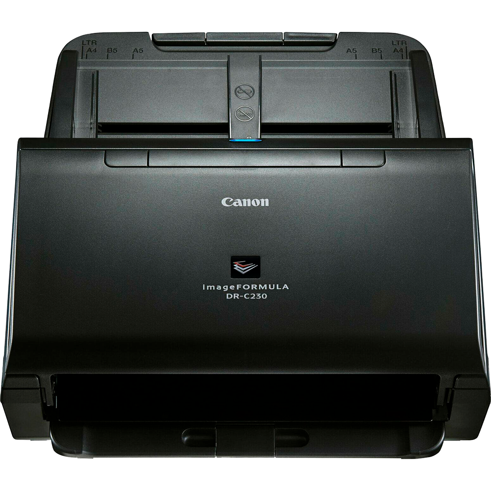 Сканер Canon DR-C230 2646C003 (Цветной, двухсторонний, 30 стр./мин / 60 изобр./мин, ADF 60, USB 2.0, A4)