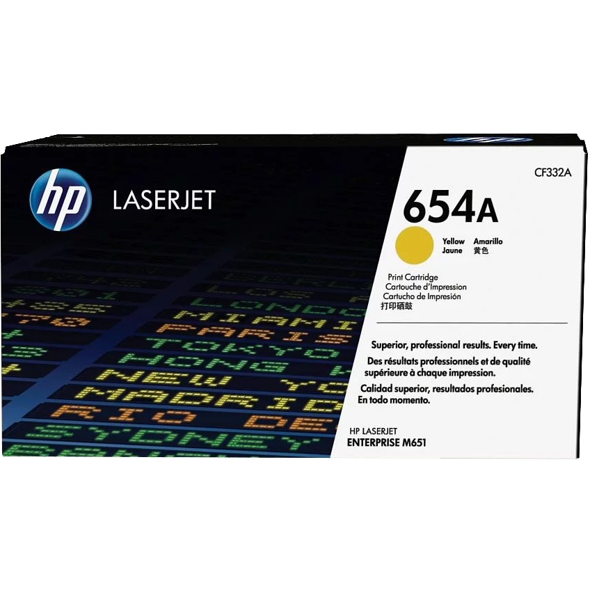 HP CF332A Картридж, Yellow{M651dn, Color LaserJet M651n, Color LaserJet M651xh, Yellow, (15000стр.)}