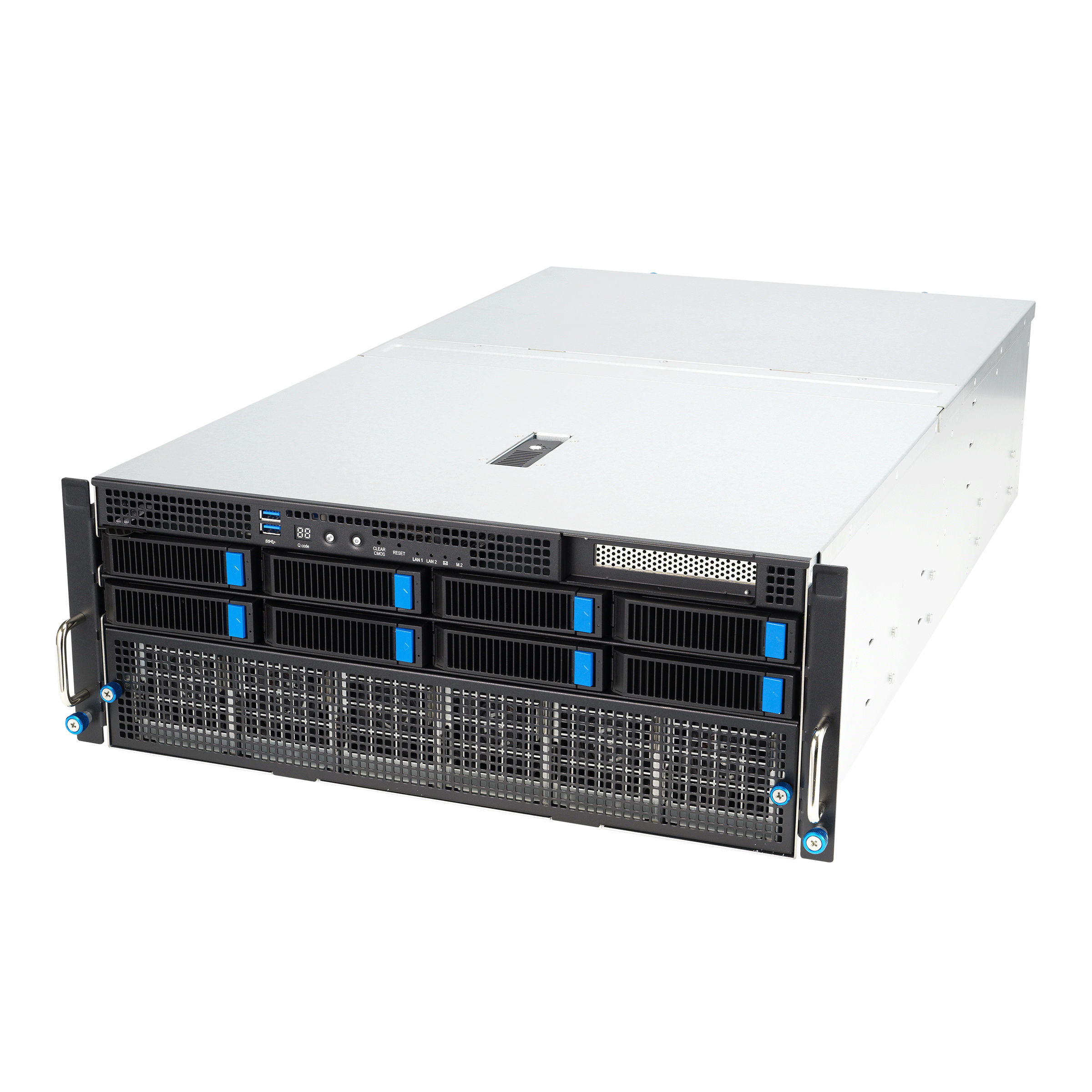 Серверная платформа/ ASUS ESC8000A-E12P-SKU4/10G/3kW(2+2)/5PCIe/4NVMe