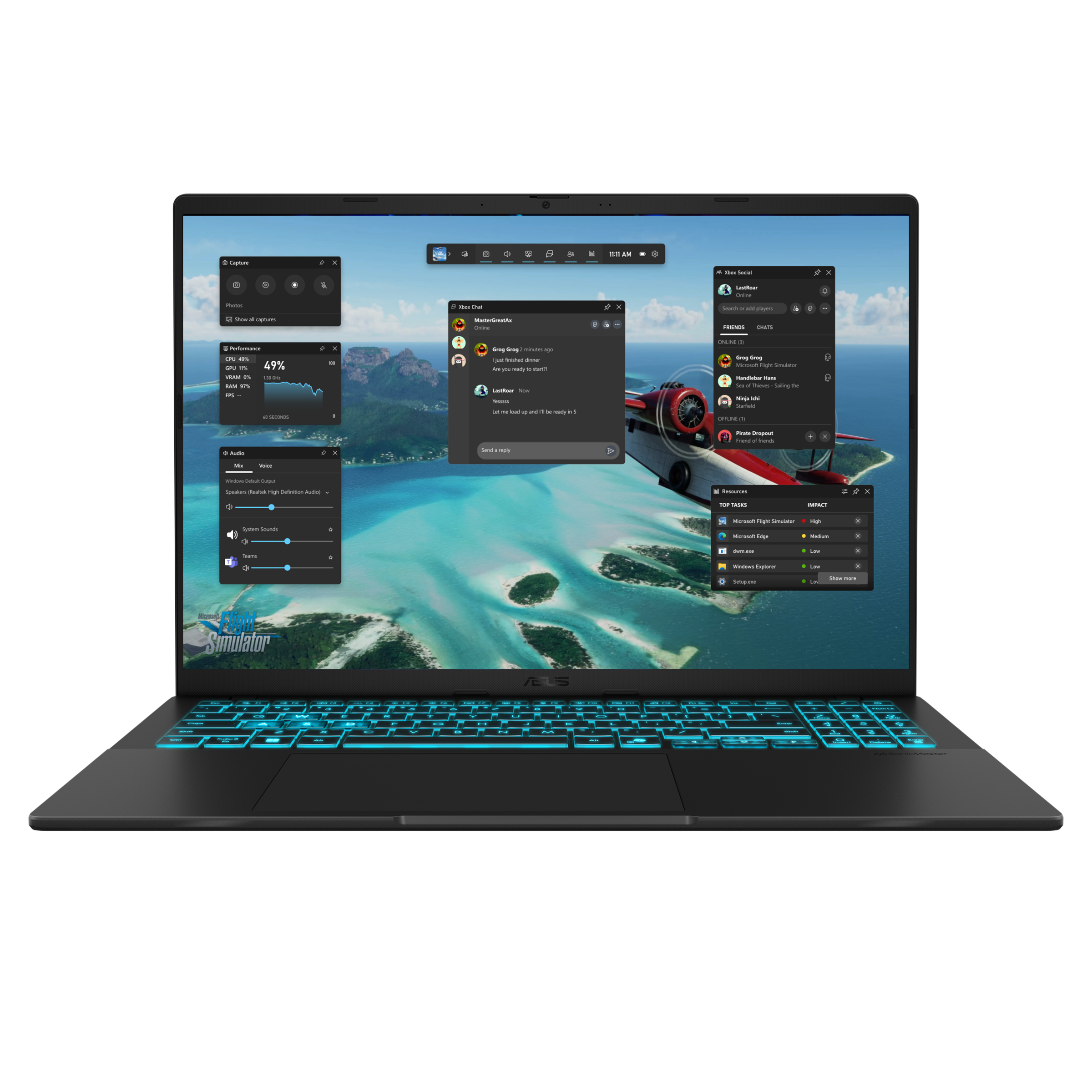 ASUS V16 V3607VP-RP031 [90NB16R1-M001M0] Matte Black 16" {FHD+ Core 7 240H(2.5Ghz)/32Gb/1Tb SSD/RTX5070 8Gb/DOS}