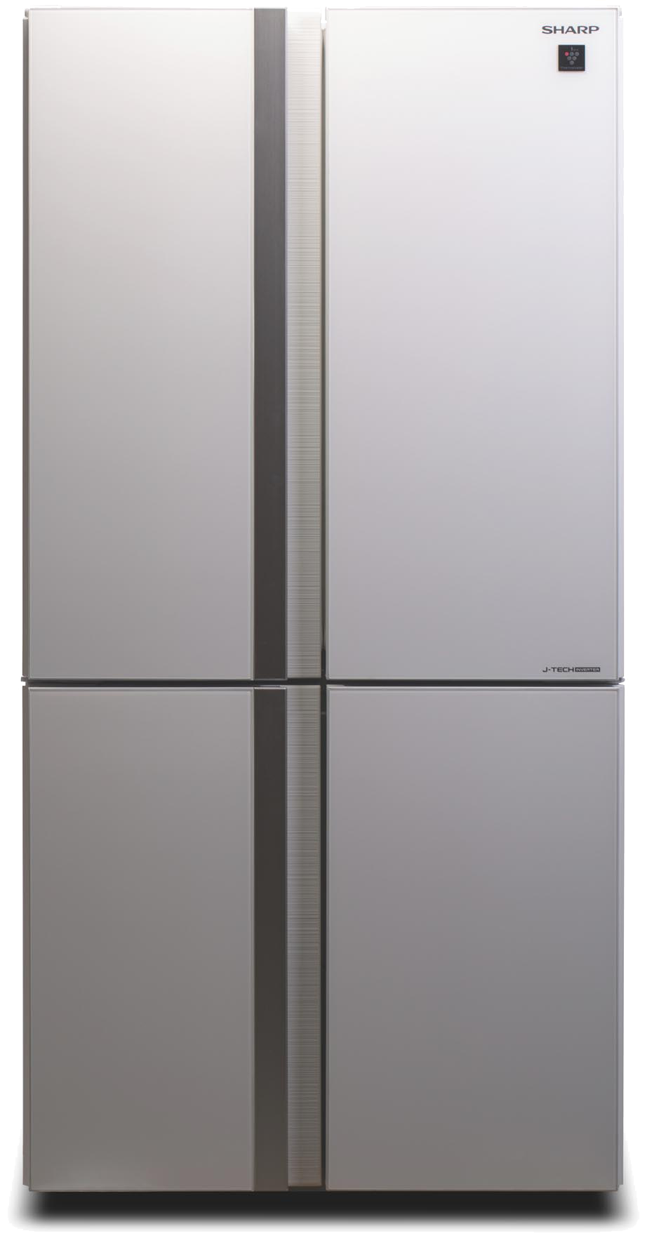 Холодильник Sharp/ Холодильник Sharp, отдельностоящий, ВхШхГ 183x89.2x77.1 см, объем 605 (394+211) л, No Frost, инверторный компрессор, ионизация воздуха, быстрое замораживание, быстрое охлаждение, дезодорирующая система, LED освещение, льдогенератор, энергоэффективность A++, цвет белый