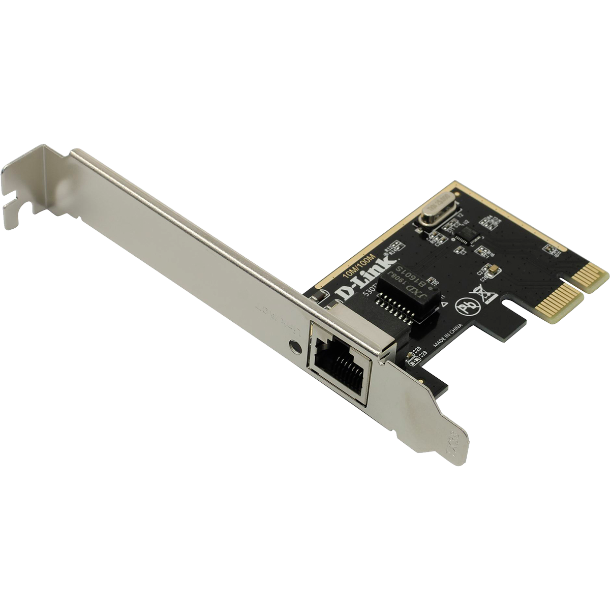 D-Link DFE-530TX/20/E1A Сетевой PCI Express адаптер с 1 портом 10/100Base-TX (20 адаптеров в упаковке)