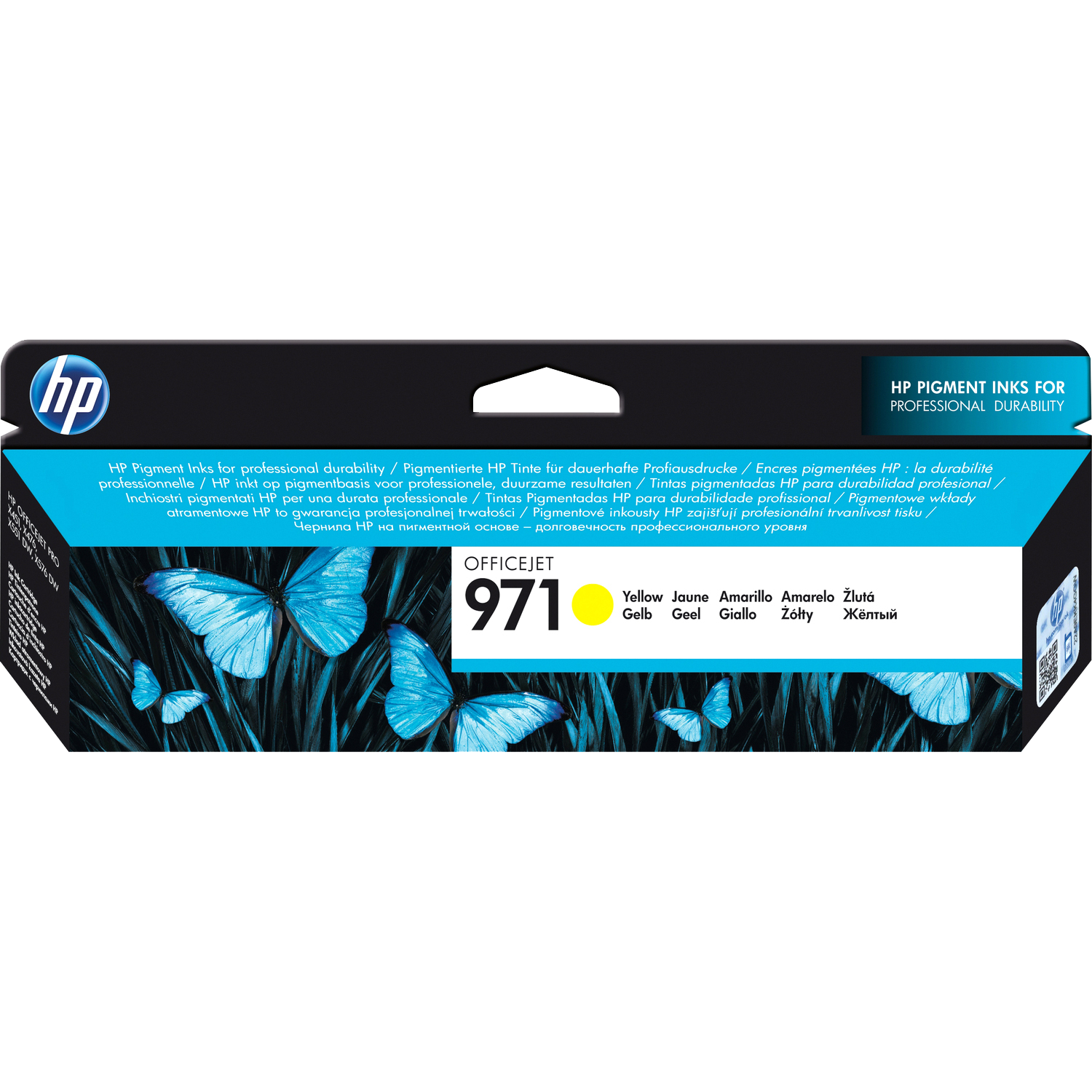 HP CN624AE Картридж №971, Yellow {Officejet Pro X476dw/X576dw/X451dw/X551dw, Yellow}