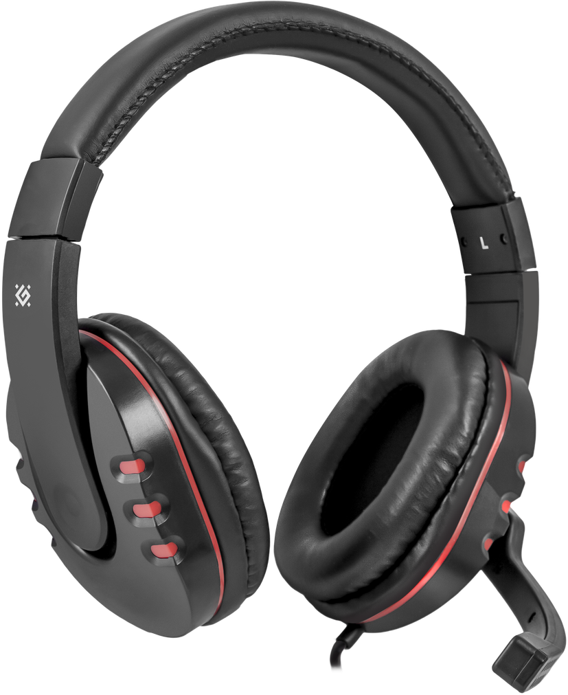 Defender Warhead G-160 черный, кабель 2,5 м [64113]