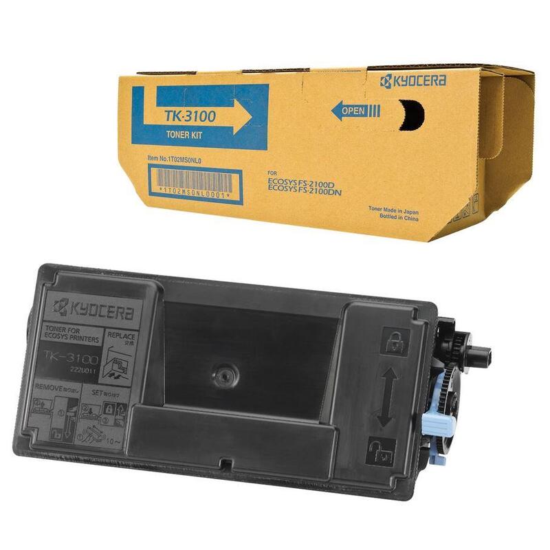 тонер-картридж Kyocera TK-3100/ Toner Cartridge Kyocera TK-3100 12 500 pages for FS-2100D, FS-2100DN, ECOSYS M3040dn, ECOSYS M3540dn