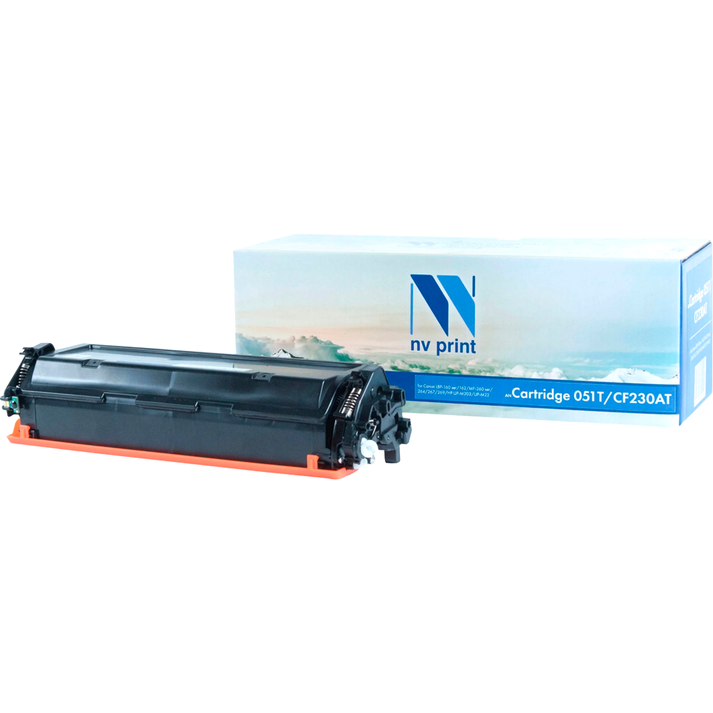 NVPrint Cartridge 051/CF230A Картридж для Canon LBP-160 ser/162/MF-260 ser/264/267/269/HP LJP-M203/LJP-M227 (1700k)