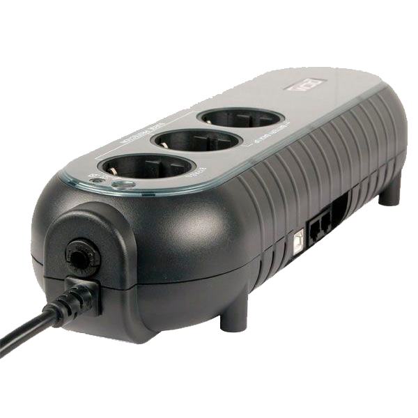 PowerCom WOW-700U ИБП {OffLine, 700VA / 350W, Tower, 3xEURO, USB} (37371)
