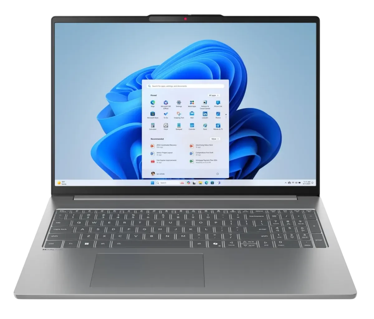 Lenovo IdeaPad Slim 5 16AKP10 [83HY000RRK] Grey 16" {OLED Ryzen AI 7 350(2Ghz)/16Gb/512GB SSD/DOS}
