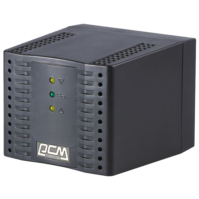 Стабилизатор напряжения/ Powercom TCA-1200 Black Tap-Change, 600W