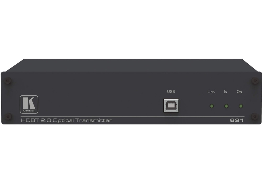 Передатчик сигнала HDMI, Audio, RS-232, ИК, USB и Ethernet по волоконно-оптическому кабелю для модулей SFP. Для работы требуются модули OSP-MM1 или OSP-SM10; поддержка 4К60 4:2:0 [50-80370090]