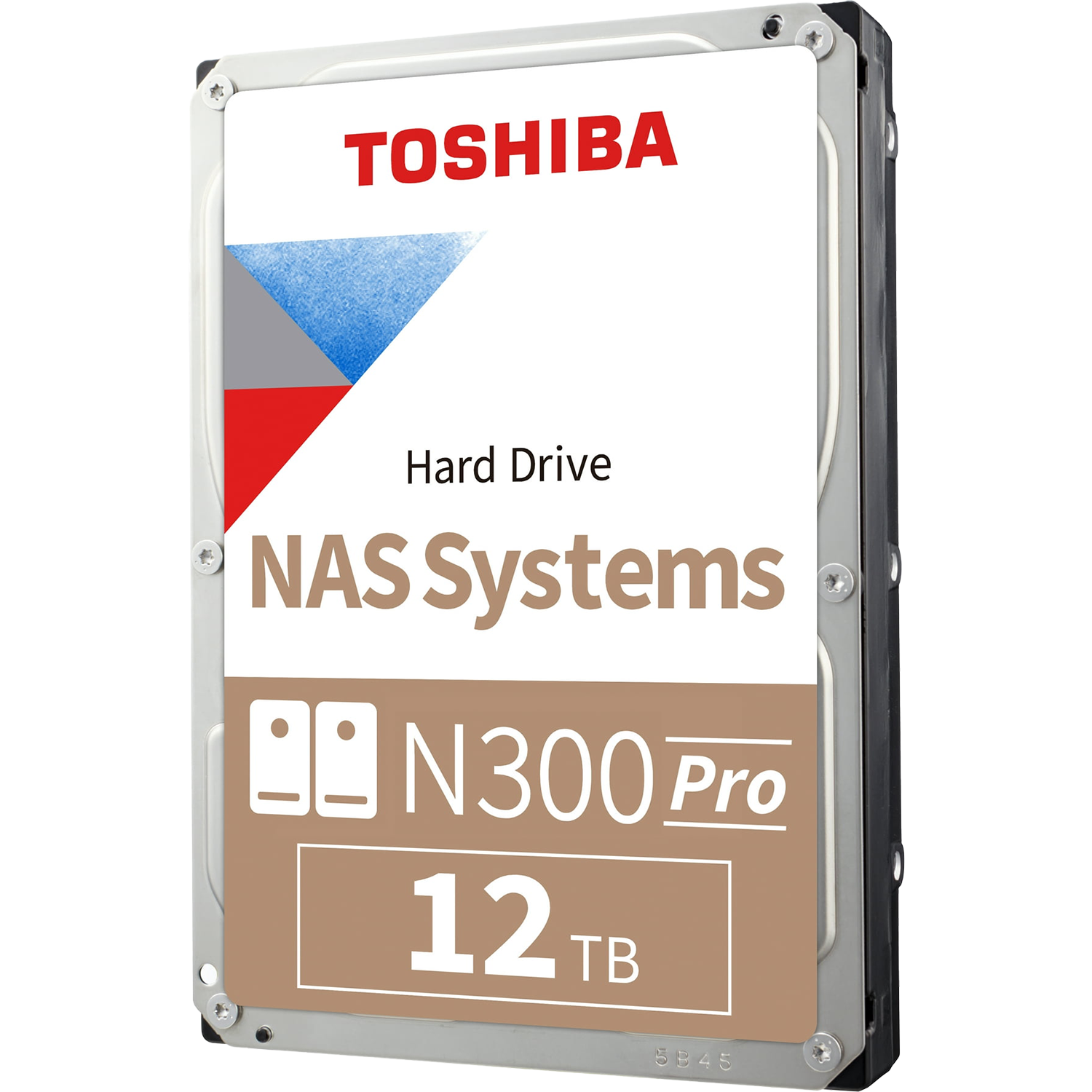 Жесткий диск/ HDD Toshiba N300 Pro NAS SATA3 3.5" 12TB 7200 512Mb 6Gb/s 1 year warranty (replacement ST12000VN0008, WD120EFGX, ST12000NT001, WD120EFBX, WD122KFBX, WD101EFBX)