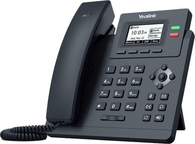 YEALINK SIP-T31P, 2 аккаунта, PoE, без БП, шт