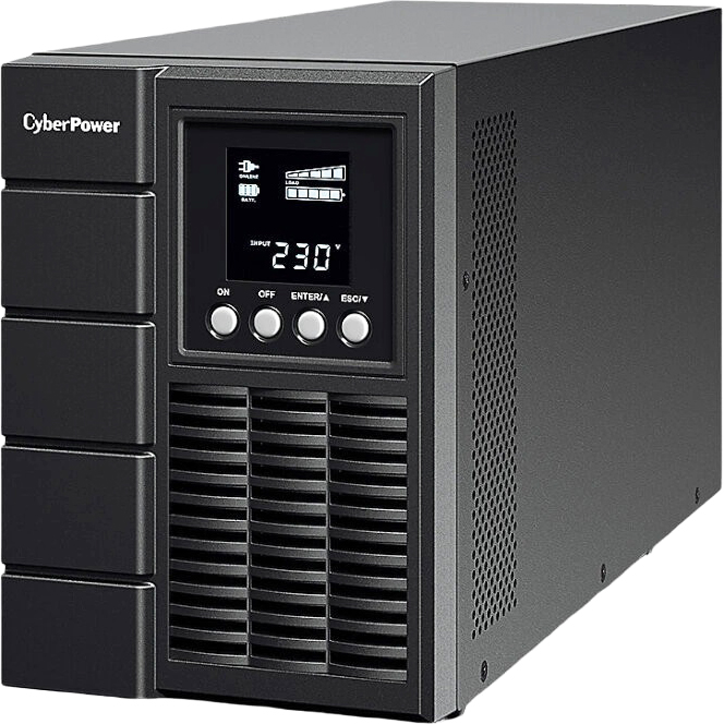 ИБП CyberPower OLS1000E {Online, Tower, 1000VA/900W USB/RS-232/SNMPslot (4 IEC С13) NEW, 12В/7 Ач х 3}
