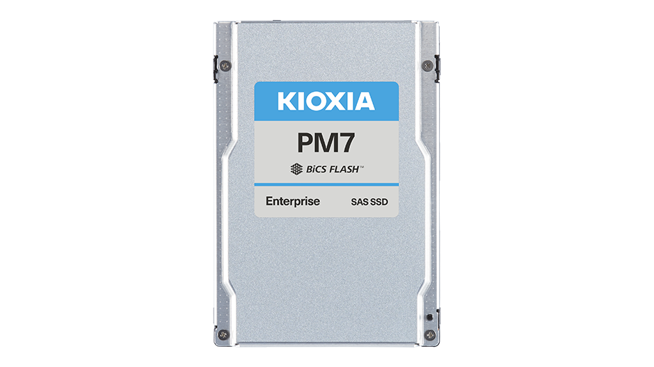 Серверный твердотельный накопитель/ KIOXIA SSD PM7-R, 7680GB, 2.5" 15mm, SAS 24G, TLC, R/W 4200/4100 MB/s, IOPs 720K/175K, TBW 14016, DWPD 1 (12 мес.)