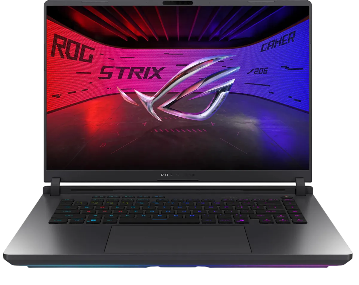 ASUS ROG Strix G16 G615JMR-S5202 [90NR0LB1-M00950] Grey 16" {WQXGA Core i7 14650HX/ 16Gb/ SSD1Tb/ NVIDIA GeForce RTX 5060 8Gb/noOs}
