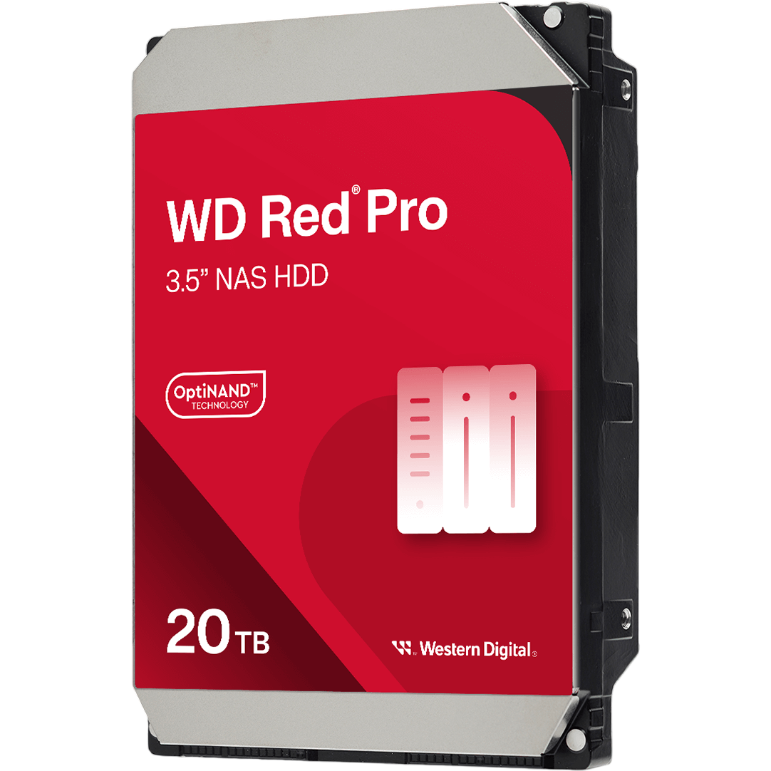 20TB WD Red Pro (WD202KFGX) {Serial ATA III, 7200- rpm,512Mb, 3.5"}
