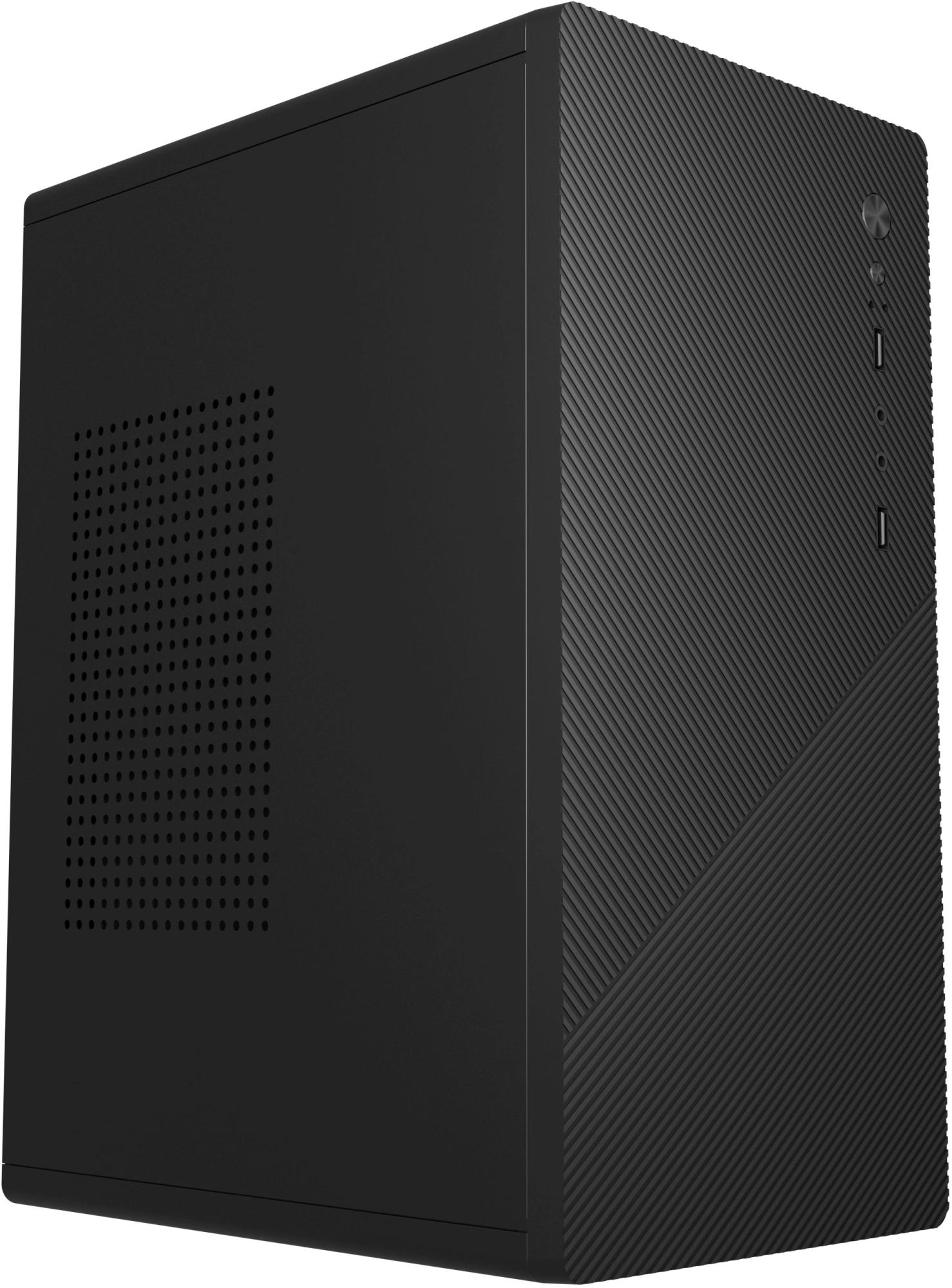 Корпус Accord Entry ACC-2054B черный без БП mATX 1x80mm 2xUSB2.0 audio