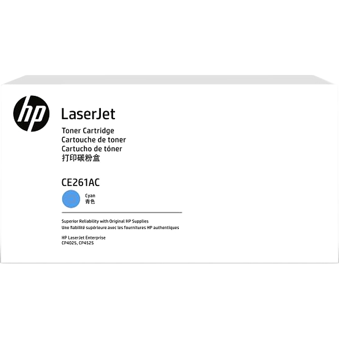 Тонер-картридж/ HP Color LaserJet CE261A Contract Cyan Print Cartridge