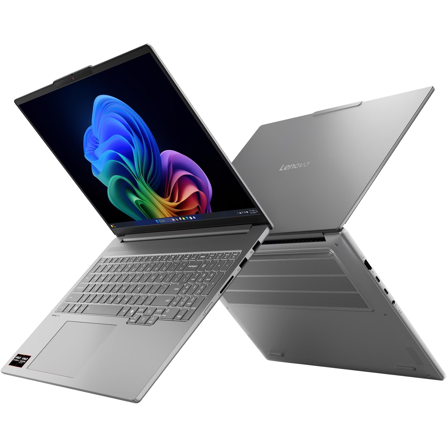 Ноутбук/ Lenovo IdeaPad Pro 5 16AKP10 16"(2880x1800 OLED)/AMD Ryzen AI 7 350(2Ghz)/32768Mb/1024PCISSDGb/noDVD/Int:AMD Radeon 860M/Cam/BT/WiFi/84WHr/war 1y/1.72kg/luna grey/noOS + 100W, RU kbd