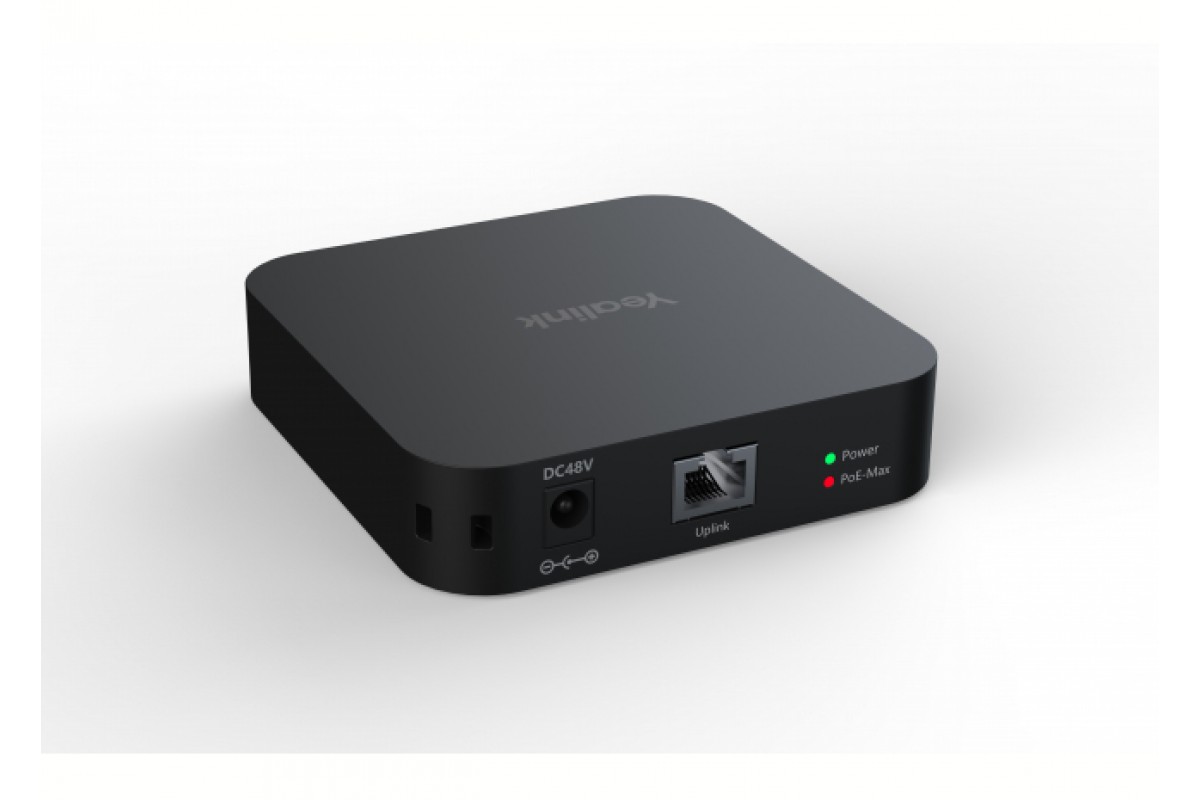 Коммутатор/ Yealink [RCH40 E2] PoE switch 4x 10/100/1000Mb 90Вт / 2-year AMS [1303166]